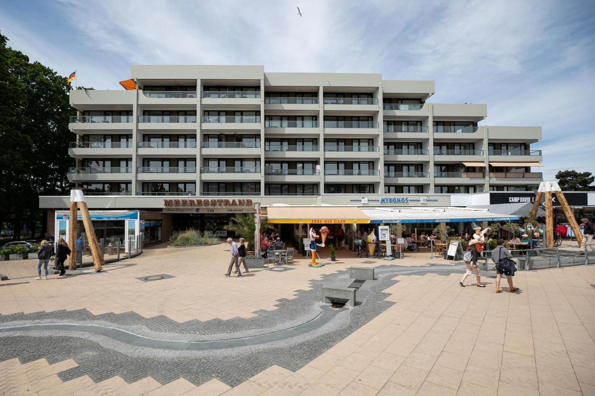 Haus Meeresstrand Beachbude Scharbeutz Eksteriør billede